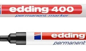 Edding 400 permanent stiften Rood ( punt van 1 mm)