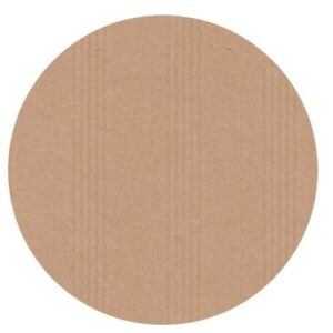 Roos Mooiere stickers rond Kraft 35mm 1000 stuks