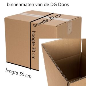 Dozen DG 50x30x30cm 5mm 20 stuks