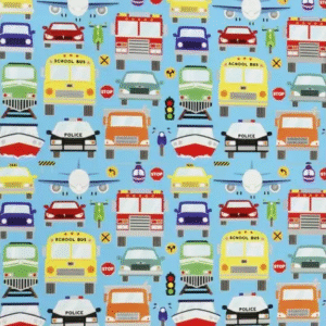 Roos Mooier Cadeaupapier Vervoermiddel 50cmx150m