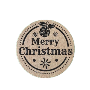 Roos Mooiere stickertjes Merry Christmas 500 stuks Ø 2.5 cm