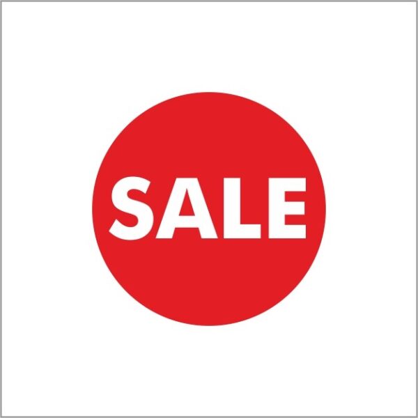 Roos Mooiere sticker rond sale 35mm 500 stuks