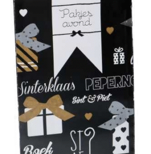 Roos Mooiere Cadeau zakjes Sinterklaas pepernoten 12x19cm  200 stuks