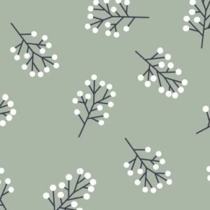 Roos Mooier Cadeaupapier Takje groen 30cmx200m