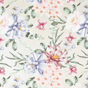 Roos Mooier Cadeaupapier Pastel flora 30cmx150m