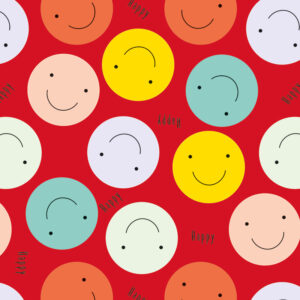 Roos Mooier Cadeaupapier Happy smile 50x250m